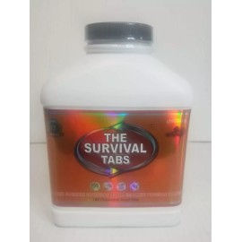 The Survival Tabs Emergency Nutrition 180 Food Tabs *Chocolate Flavor*