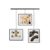 Umbra Exhibit Picture Frame Gallery Set, Adjustable Wall Collage Displays