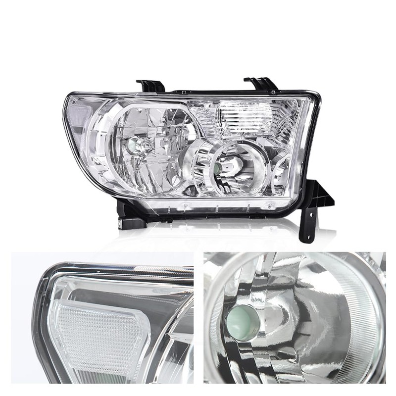 G-PLUS Headlights Compatible with Toyota Tundra 2007-2013/Compatible with Toyota Sequoia