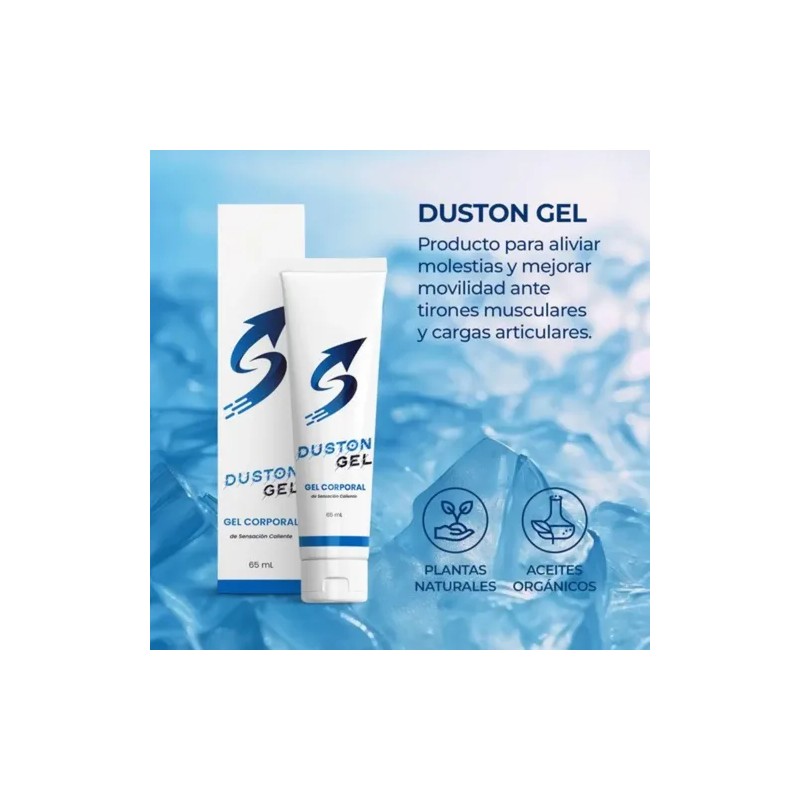 Duston Gel Corporal Sanación Caliente Alivio Muscular