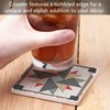 Thirstystone Quilt Design Windmill Single Tumbled Tile Stone Coaster with