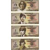 The Beatles $Million Dollar$ Novelty Bills Complete Set of 4