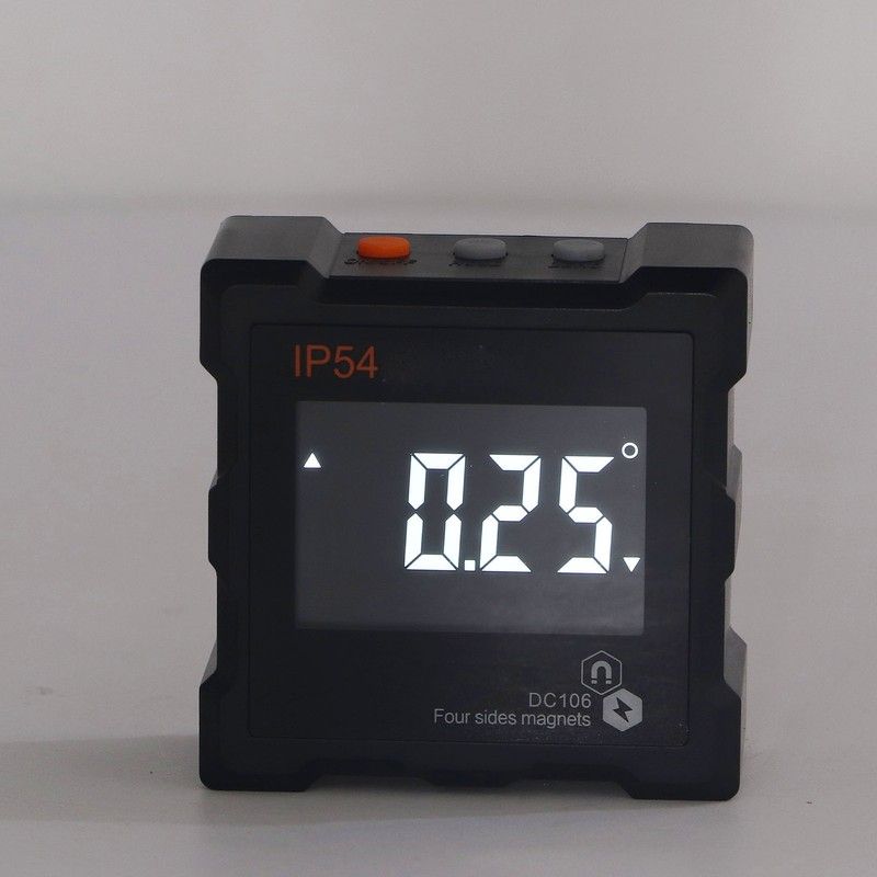 IP54 Angle Finder 4x90° LCD Digital Display 4 Side Strong