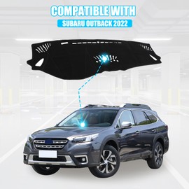 LLKUANG Dash Cover Mat Dash Mat Compatible with Subaru Outback 2022,Terylene Car Dashboard Cover Sun Shade Pad,Anti-Slip Dash Board Pad Accessories