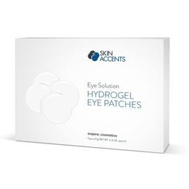 inspira: cosmetics Skin Accents Eye Solution Hydrogel Eye Pads - Moisturises and Smooths Tired Eyes and Puffiness 5g