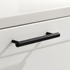 Modern Contemperary Hexagon Black Cabinet Pull Handles for Door, Cupboards