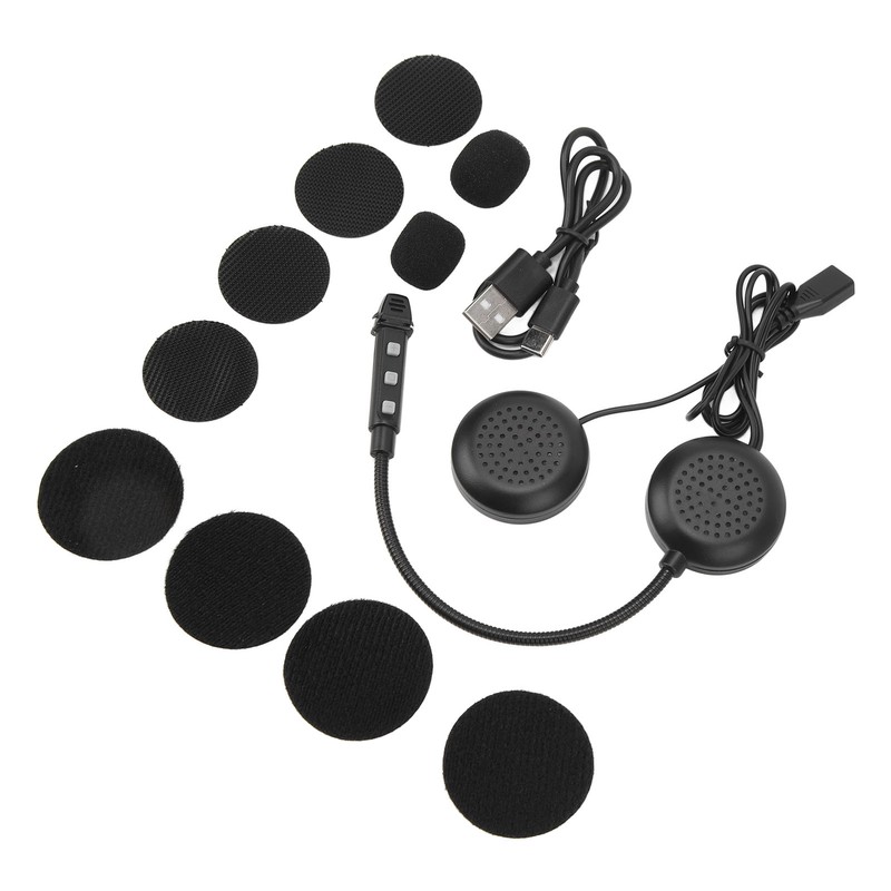 Motorcycle Helmet BT Headset ABS Motorcycle Helmet Intercom Headset Portable