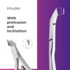 STALEKS Pro Expert NE-80-6 - Pinzas para cutículas (6 mm)