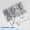 Vmuter Self Drilling Drywall Anchors, 170PCS Heavy Duty Dry Wall