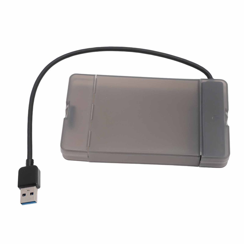 USB3.0 2.5 Inch SATA Hard Drive Enclosure 5Gbps Clear External