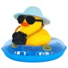 Cow-boy Rubber Duck Car Ornaments Squeaky Yellow Duck Car Dashboard