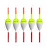 THKFISH Fishing Floats and Bobbers Balsa Wood Floats Spring Bobbers