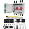 Solar Disconnect Switch, 63 Amp DC Breaker Box with Suger
