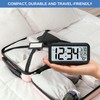 Digital Alarm Clock Battery Operated with Large Display, Night Light