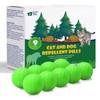 Cat Repellent Balls (9-Pack) - Plant-Based Formula with Camphor &