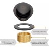 Maui Tip Toe Bathtub Tub Drain Assembly Conversion Kit, All