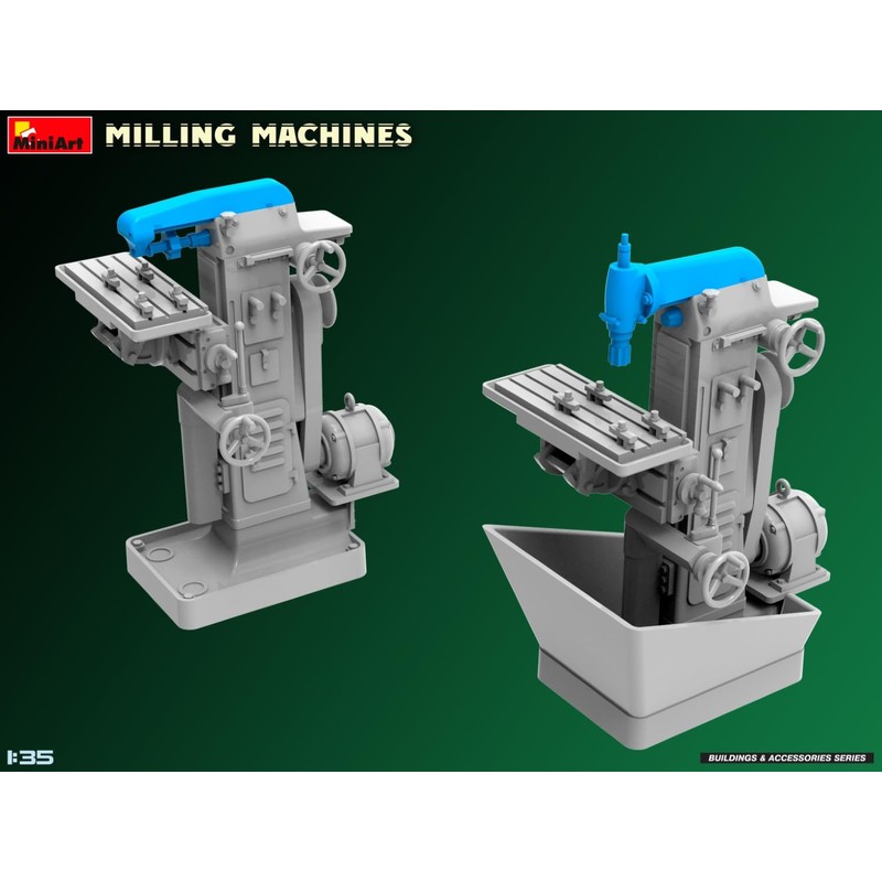 Mini Art 35663 1:35 Milling Machines - Faithful Replica, Model