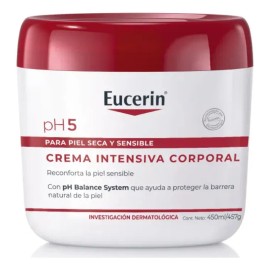 Eucerin Intensiva PH5 Crema Corporal Piel Seca Y Sensible 450mL
