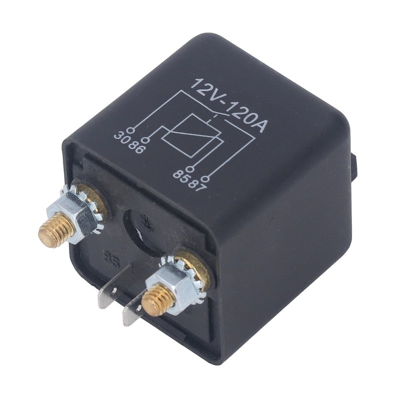 Starter Solenoid Car Start Relay Waterproof Brass Coil with Accessories