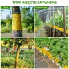 Kittmip 4 Rolls 260ft Lantern Fly Tree Tape Outdoor Adhesive