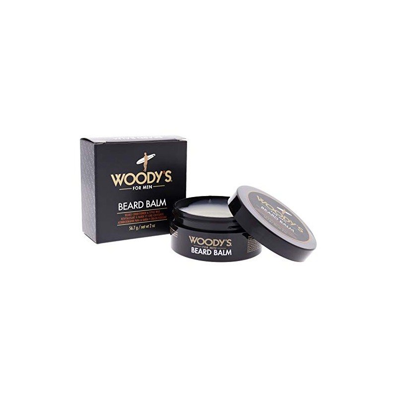 Woodys Beard Balm for Men - 2 oz Balm