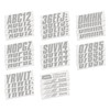 STIFFIE Shift Silver 3" Boat & PWC Registration Decals •