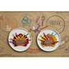 Mud Pie Turkey Crayon Holder, Red