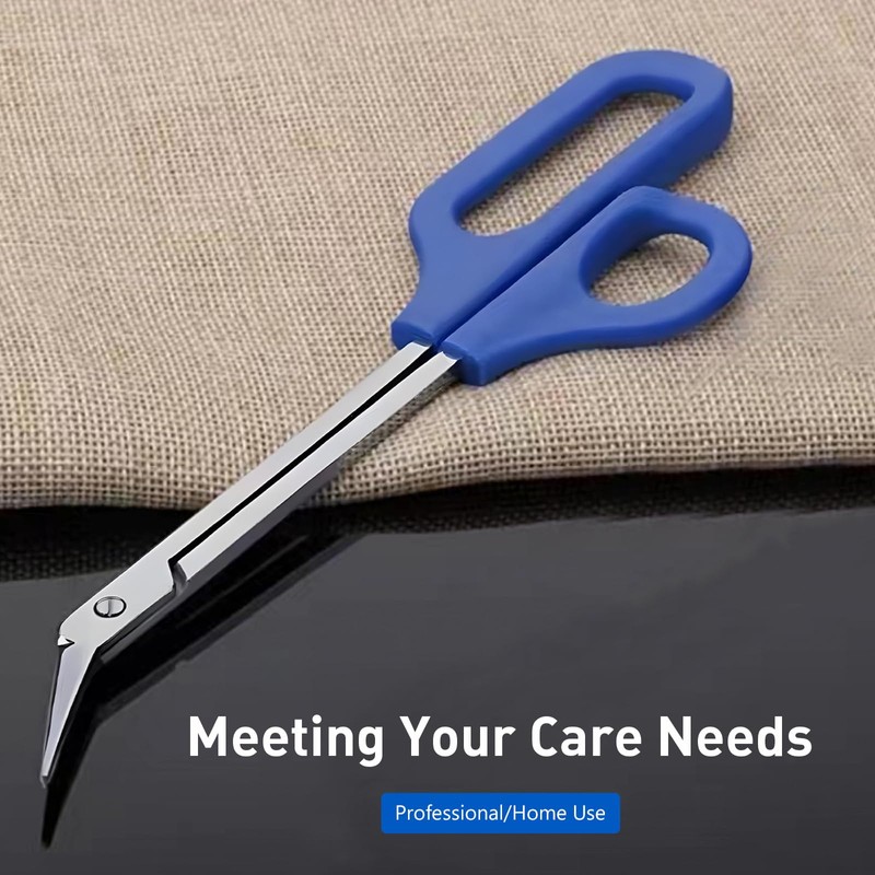 8.3 Inch Long Handle Toenail Scissors for Thick Nails &