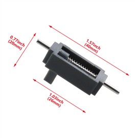 HJGarden 2PCS Canopy Hatch Lock Latches UAV Spring Latch Lock for RC Airplane Cockpit Cover Fixing