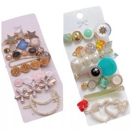 MIA 15 Broches Pasadores Pinza Para Cabello Dama Luna Corazon
