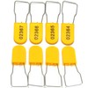 20pcs Security Metal Wire Padlocks, Plastic Security Seals Disposable Anti-Tamper