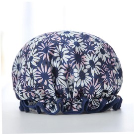 FOMIYES 3pcs Waterproof Cap Stretchy Shower Cap Satin Shower Cap Satin Hair Cap Shower Caps for Women Hair Salon Cap Bath Shower Hair Caps Spa Women Cap for Hair Loss Bathing Cap