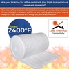 SIMOND STORE Ceramic Fiber Insulation Blanket - 96" x 24"