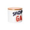 Fabulous Ceramic Pot with Bamboo Lid - Shopper Hallway Fashion
