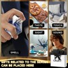 Epoesch 5 Senses Gift Bags for Him with Labels, Tissue