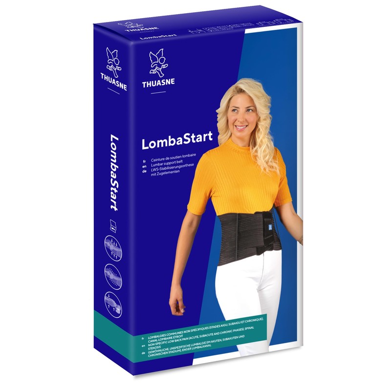 THUASNE LombaStart Lumbar Support Back Pain Belt (Size 1: Height