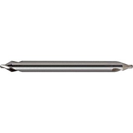 Gühring 9002800016000 Center Drill 1,60mm Extra Long of HSS, Silver