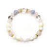 Happy Bomb Birthstone Combination Power Stone Bracelet Natural Blue Lace