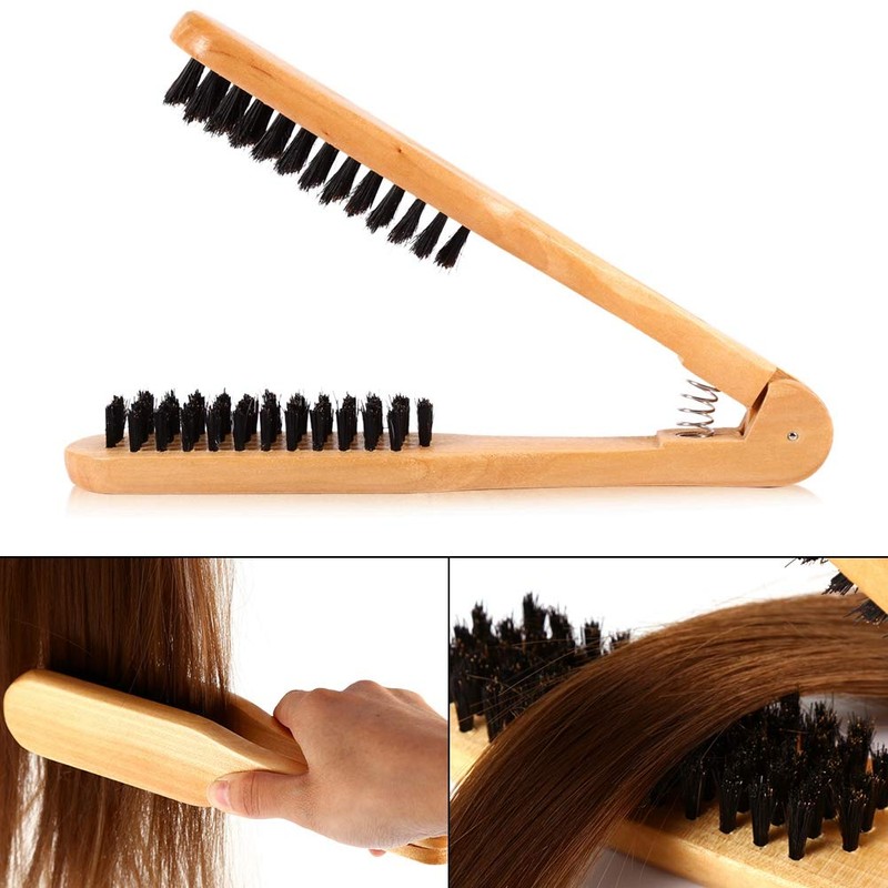 Peine para alisar el cabello, peine de peluquería profesional, cepillos