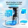 Dehumidifier,TABYIK 38OZ,Small,Quiet, Energy-Saving Dehumidifier with Auto Shut Off, for Bathrooms,