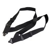 Holdup Airport Friendly/No Buzz Suspenders for Men (Black 2" Hip)