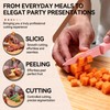 Ruffulon Paring Knife Set, 4PCS Stainless Steel Paring Knife Set,