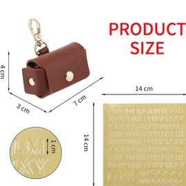 Wedding Ring Bearer Pouch for Dog Collar Brown, PU Leather Wedding Ring Box Couple Ring Holder for Pets, Wedding Ring Pillow Box for Proposal Engagement Wedding Ceremony Party