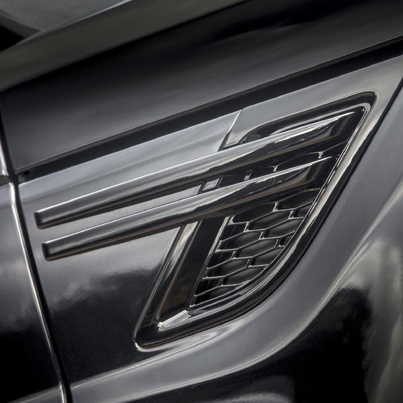 Car Side Vents Grille Trim LR062115 Gloss Black Air Vent