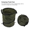 Camping Trash Can, Portable Oxford Cloth Folding Garbage Can Strong