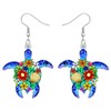 DALANE Acrylic Cute Turtle Earrings Hanging Dangle Drop Ocean Animals