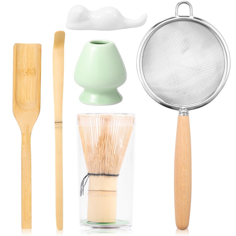6Pcs Matcha Tea Set Elegant Matcha Kit Practical Tea Making