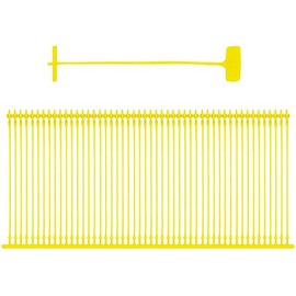 Satsonik 75mm(3 Inch) Yellow Tag Gun Barbs (Fasteners) for Any Standard Price Labels Clothing Tagging Attachers - 5000 Pcs