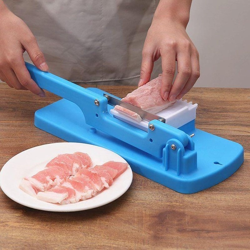 Manual Meat Slicer, Fruit and Vegetable Slicer, Multifunctional Table Cutter,