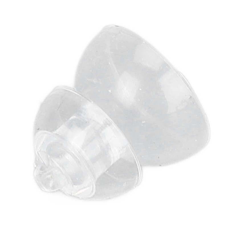 10 Pcs Sound Amplifier Dome Soft Silicone Anti Static Dual